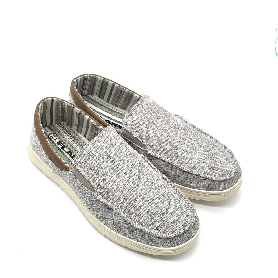 Flair mocassino slip-on grigio