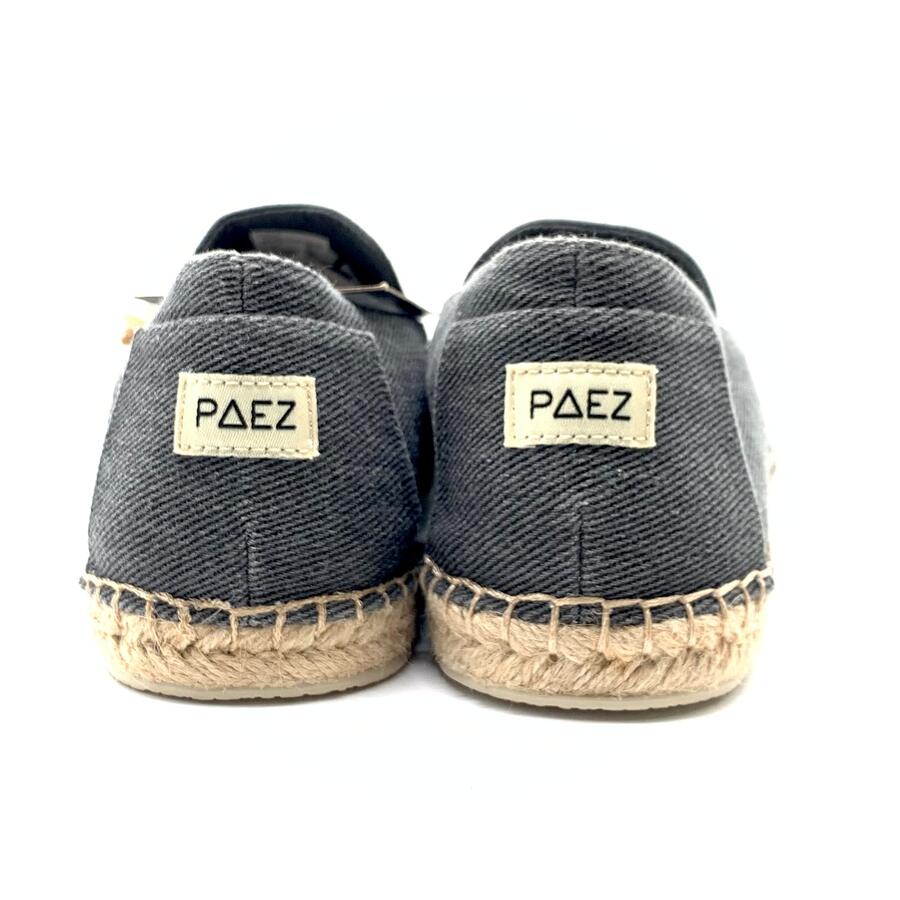 Paez espadrillas Essential in grigio charcoal 