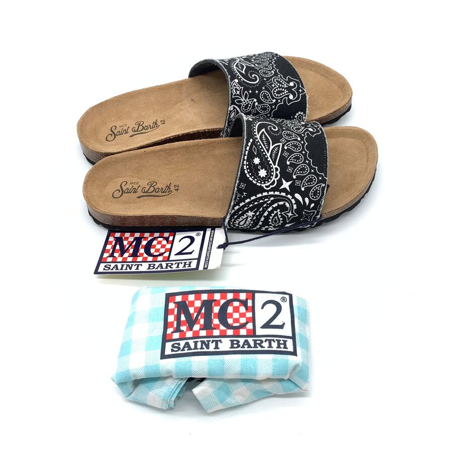 MC2 Saint Barth bandana nero 