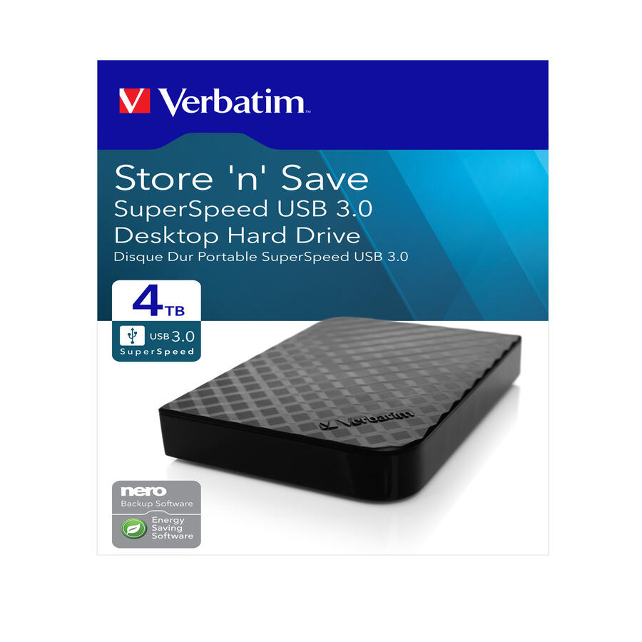 HDD Esterno 3.5" STORE 'N SAVE USB 3.0 VERBATIM
