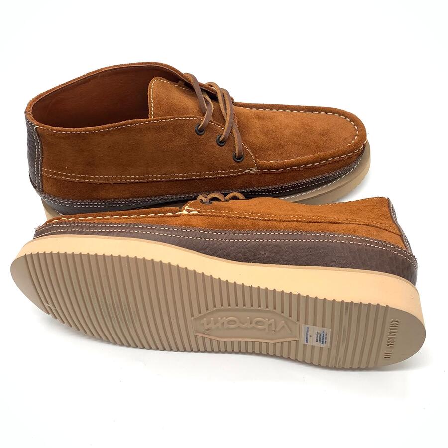 Sebago stivali mocassini campside cognac/dark Brow