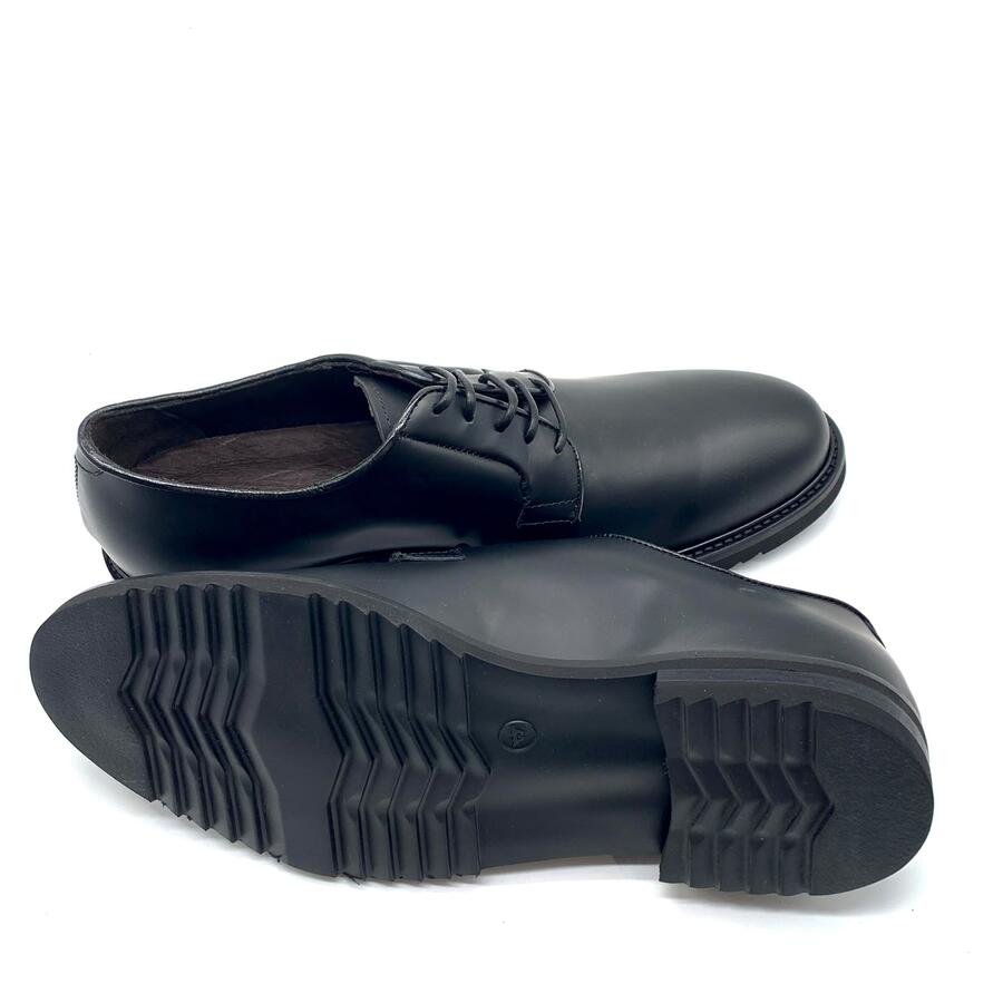 Triver flight derby spazzolato nero