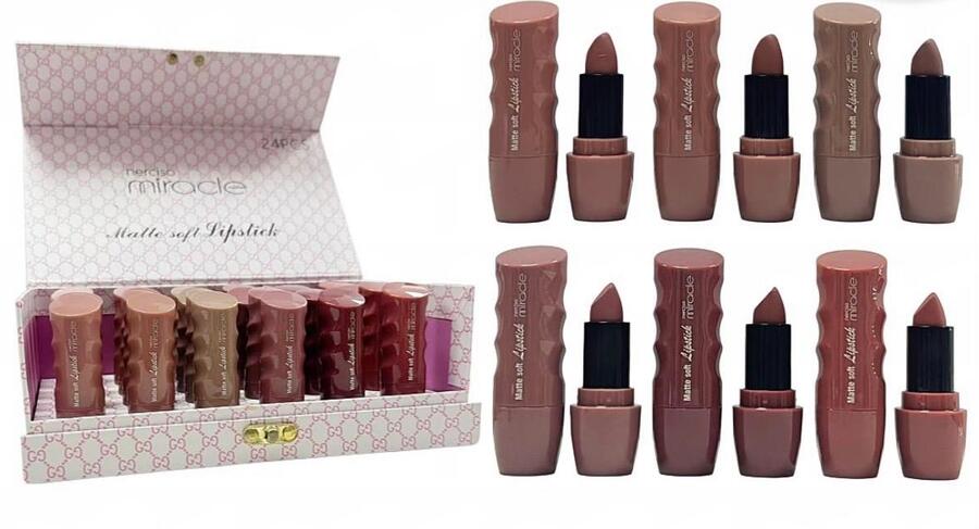 NERCISO MIRACLE MATTE SOFT LIPSTICK [Conf. da 24 pezzi]