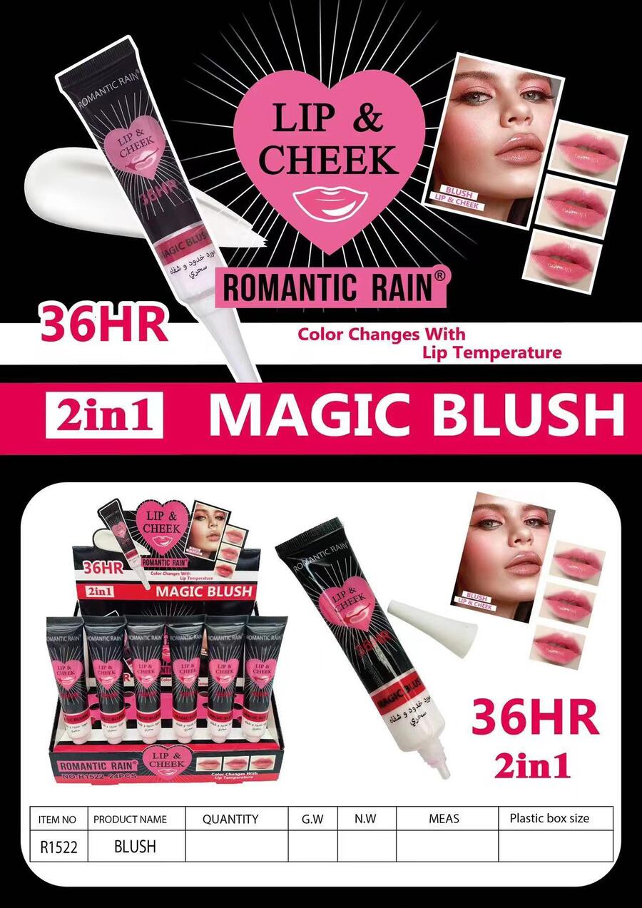 ROMANTIC RAIN 2 IN 1 MAGIC BLUSH 36H [Conf. da 24 pezzi]