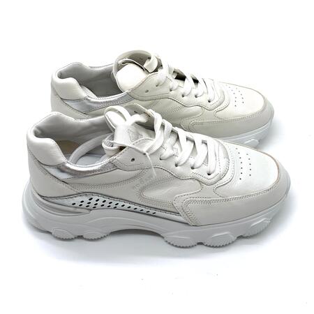 Hogan iper active forature argento/bianco