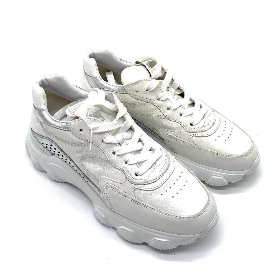 Hogan iper active forature argento/bianco