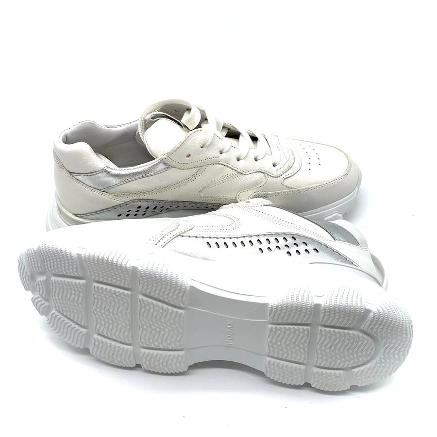Hogan iper active forature argento/bianco