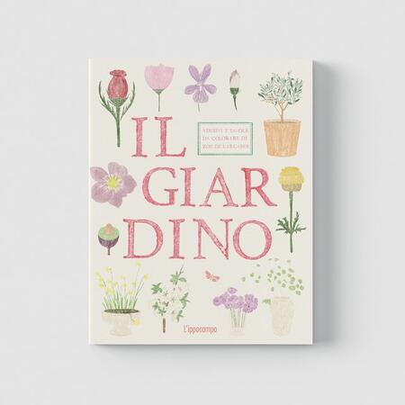 Il giardino - adesivi e tavole da colorare
