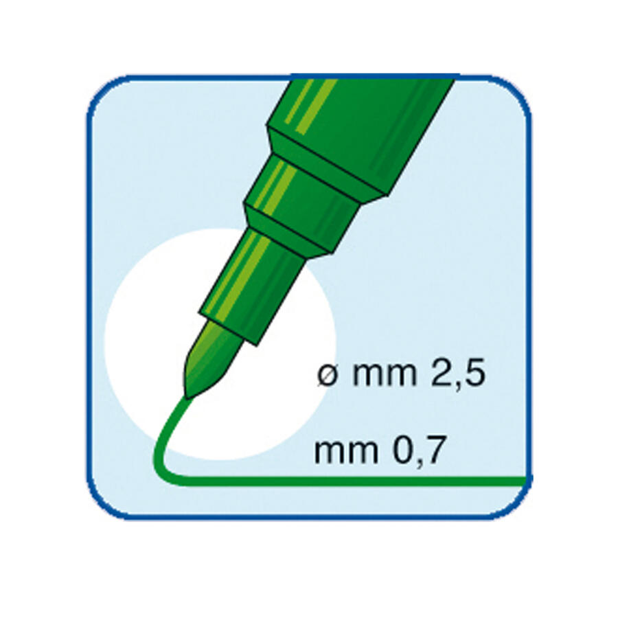 Pennarello OFFICE Punta Fine TRATTO - conf. 12 pz