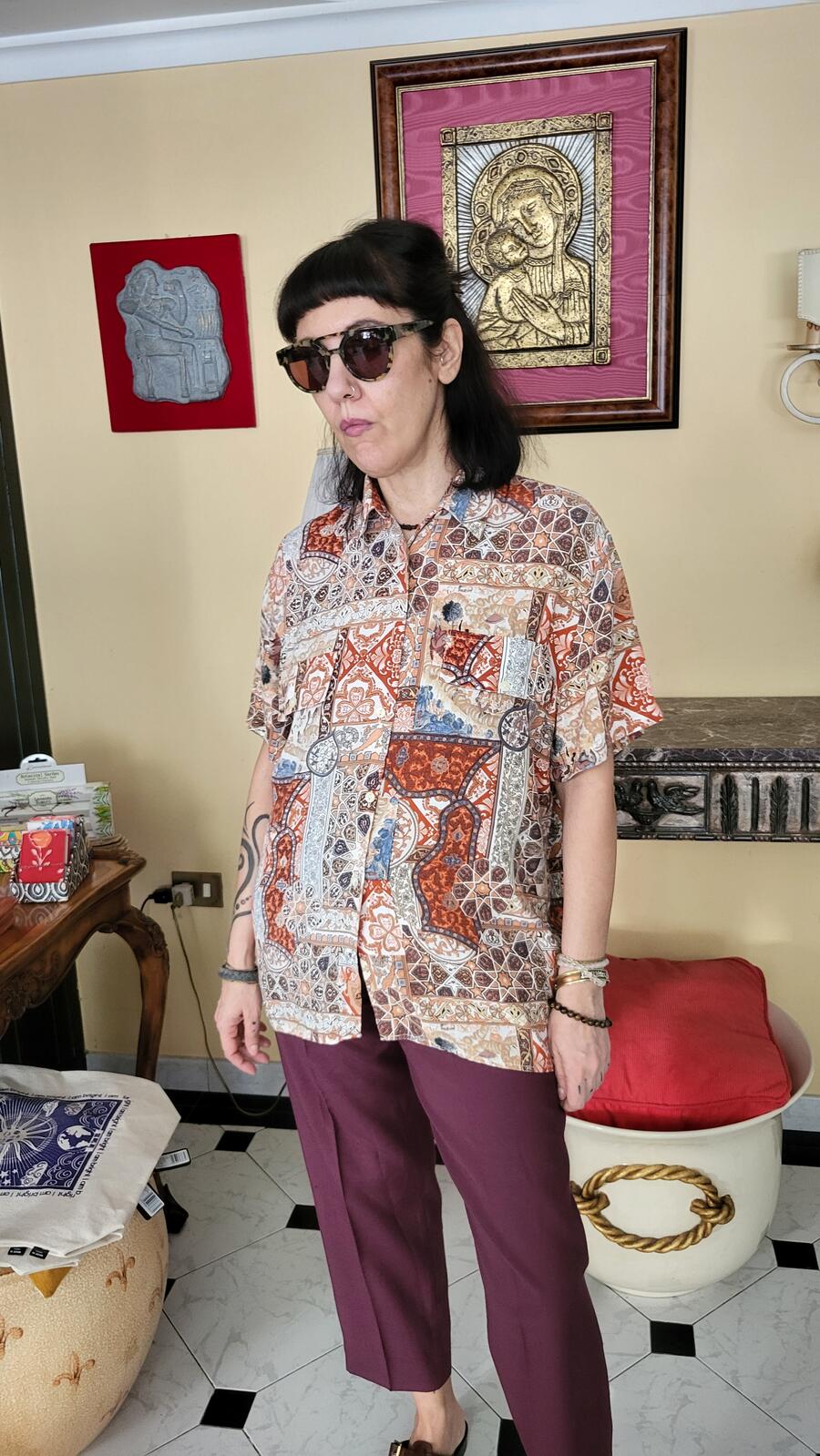 Camicia Mosaic 