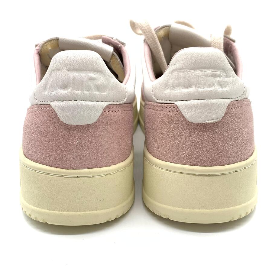 Autry Medalist white /pink suede 