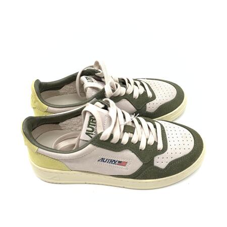 Autry Medalist verde militare/limone