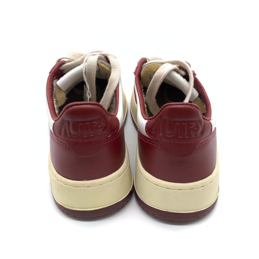 Autry Medalist Low bianco e bordeaux 