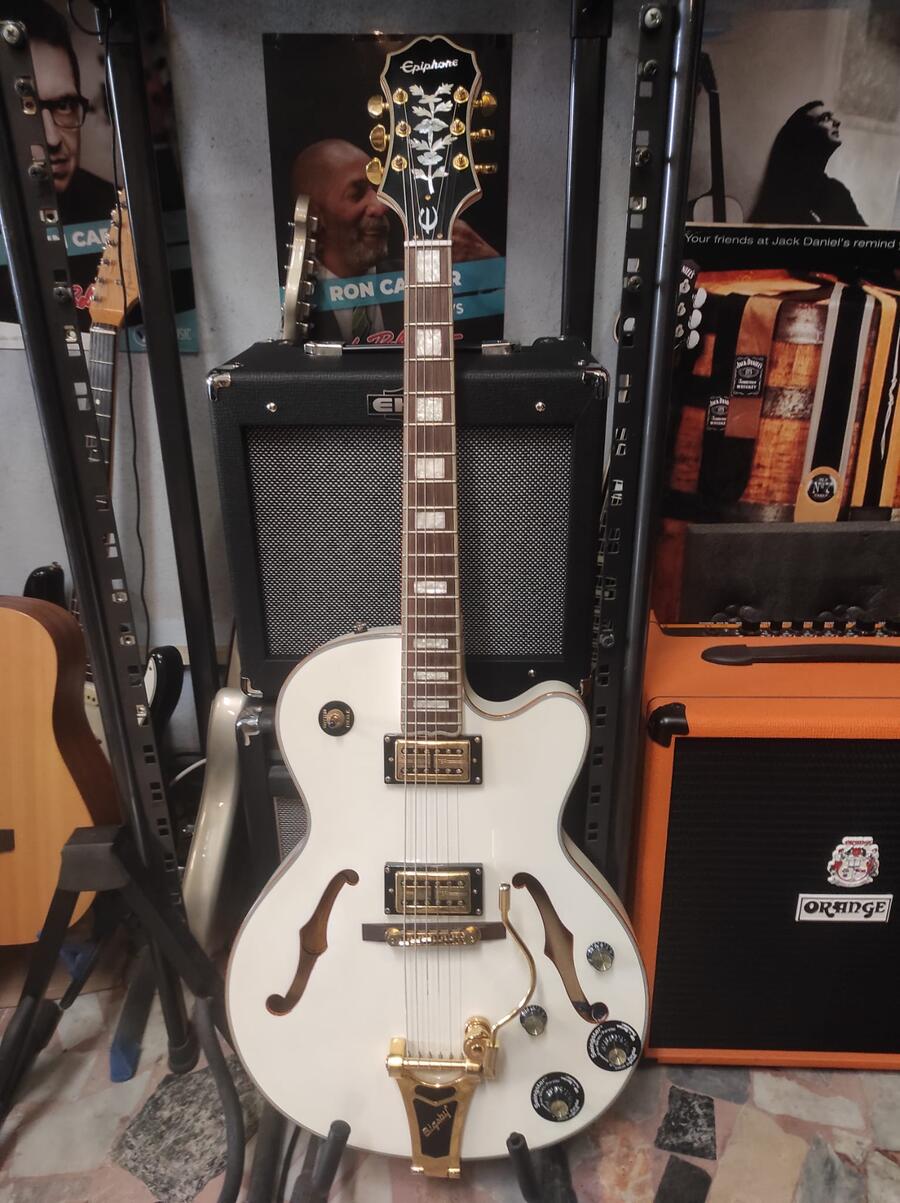 EPIPHONE LIMITED EDITION EMPEROR SWINGSTER WHITE ROYAL OCCASIONE 