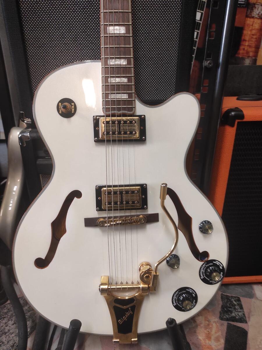 EPIPHONE LIMITED EDITION EMPEROR SWINGSTER WHITE ROYAL OCCASIONE 