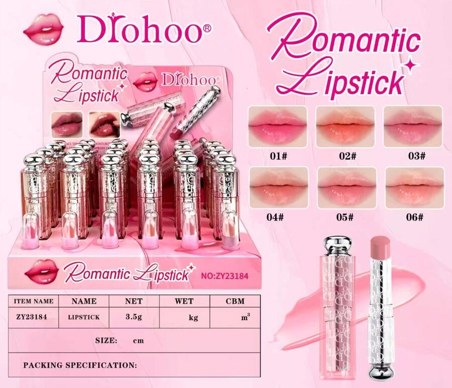 ROMANTIC LIP STICK DROHOO [Conf. da 24 pezzi]