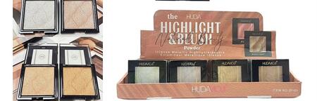 HUDAVIOJI HIGHLIGHT & BLUSH [Conf. da 24 pezzi]