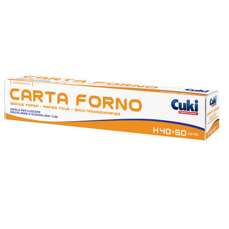 Carta Forno rotolo 400 mm x 50 mt CUKI