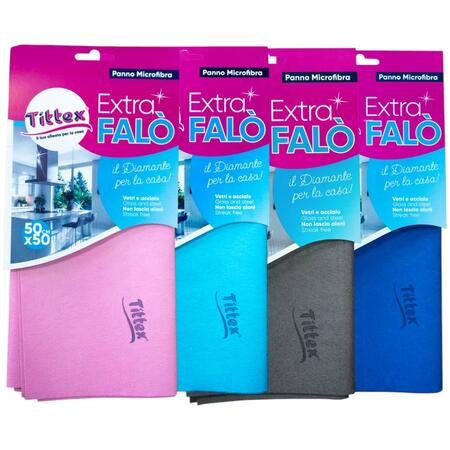 TITTEX PANNO MICROFIBRA EXTRA 50X50 CM (Confezione da 10 pezzi) 