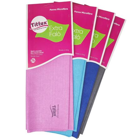 TITTEX PANNO MICROFIBRA EXTRA 50X70 CM (Confezione da 12 pezzi) 