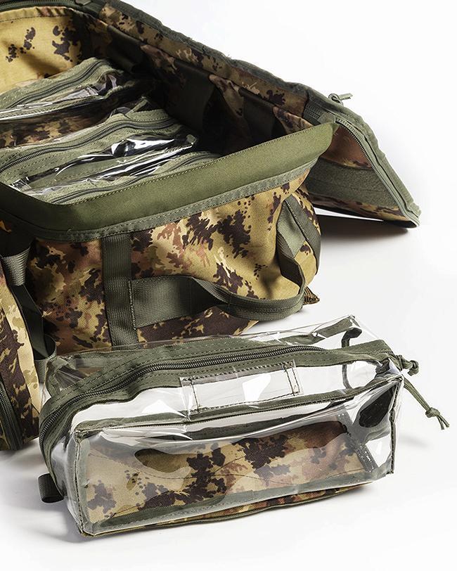 Openland Tactical Zaino Medico Professionale 25 LT Con Scomparti Removibili