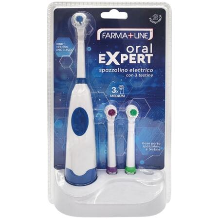 IRGE FARMALINE SPAZZOLINO ELETTRICO CON 3 TESTINE