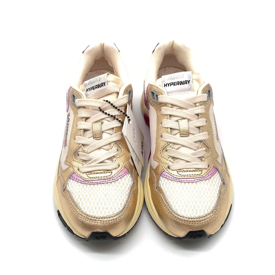 Autry Hyperway low Wom mesh fuxia 