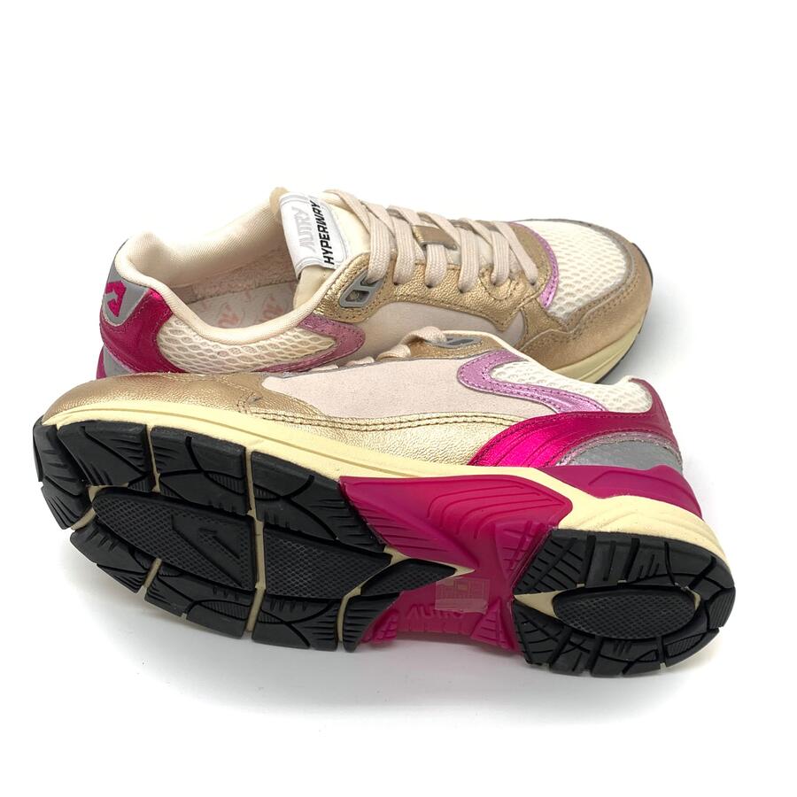 Autry Hyperway low Wom mesh fuxia 