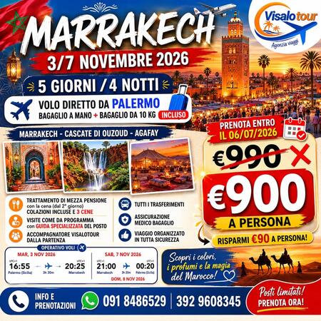 MARRAKECH 3-7 NOVEMBRE 