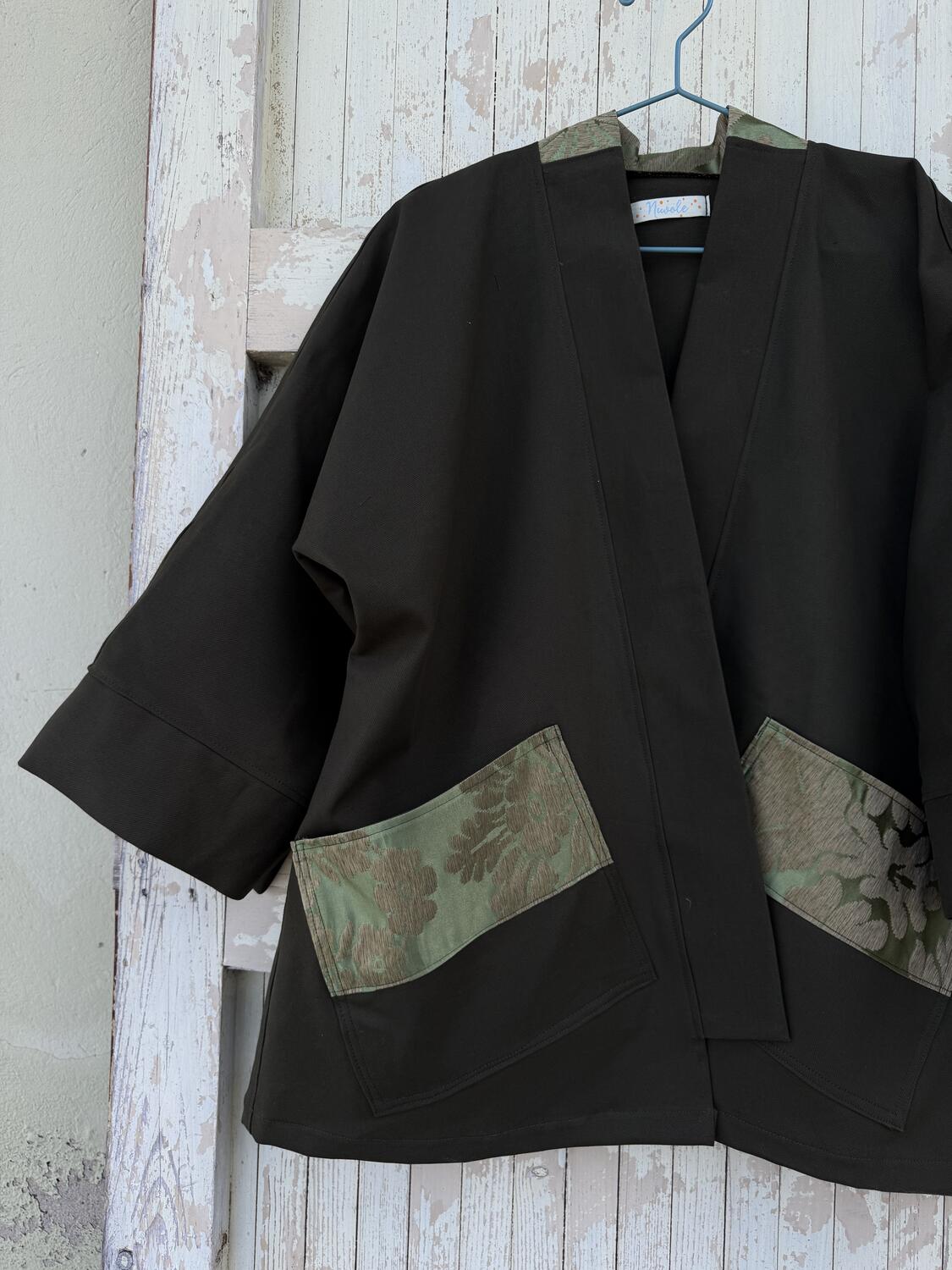 Kimono verde scuro 