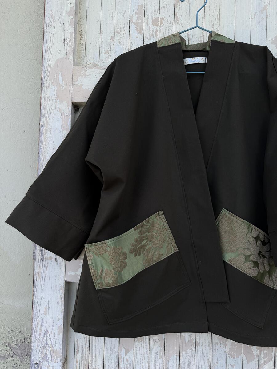 Kimono verde scuro 