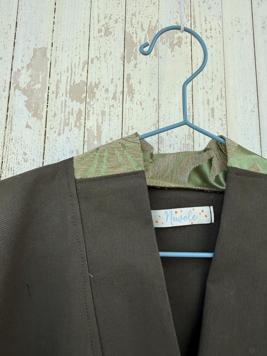 Kimono verde scuro 