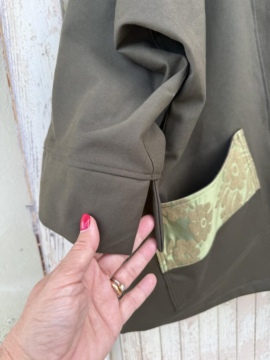 Kimono verde scuro 