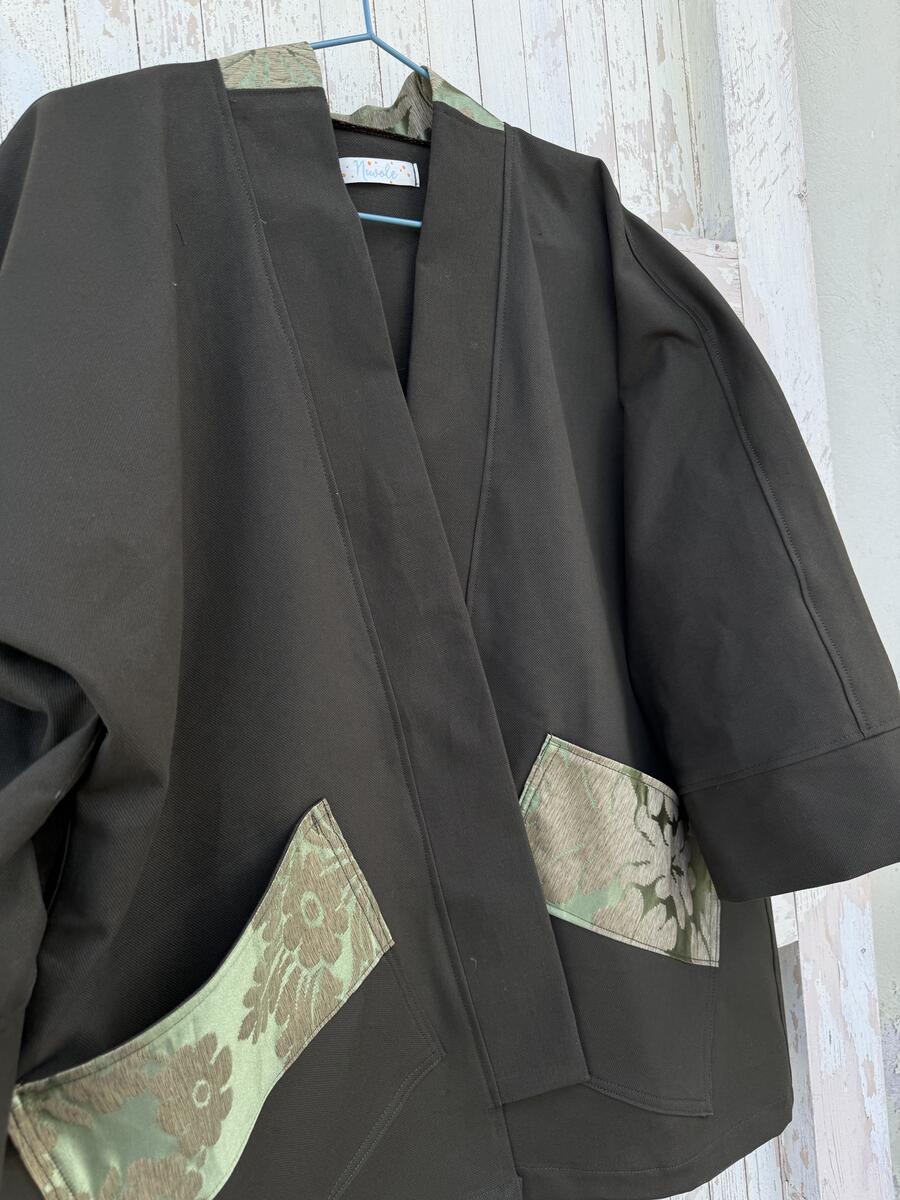 Kimono verde scuro 