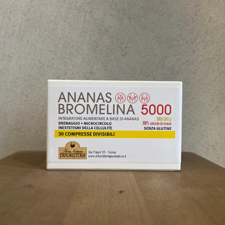 Erboristeria Puranatura - Ananas Bromelina 5000
