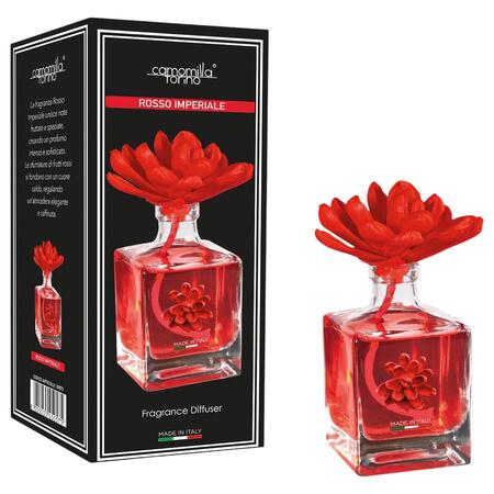  CAMOMILLA TORINO DIFFUSORE PER AMBIENTE FIORE 100 ML ROSSO IMPERIALE