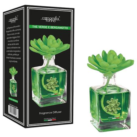 CAMOMILLA TORINO DIFFUSORE PER AMBIENTE FIORE 200 ML THE VERDE E BERGAMOTTO 