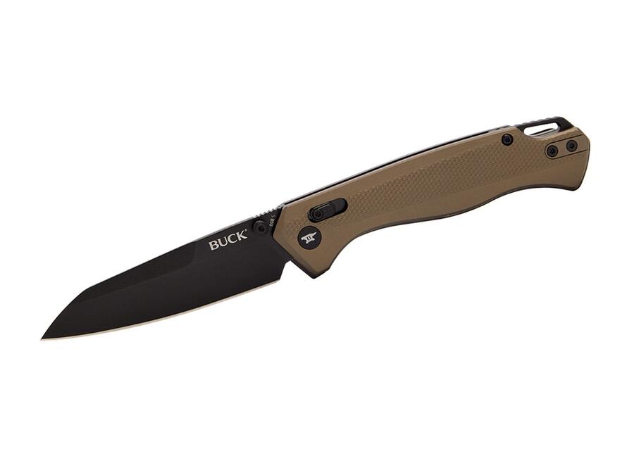 Buck Ferrox Bronze Black Blade 0698BRS-B Coltello EDC in Acciaio D2