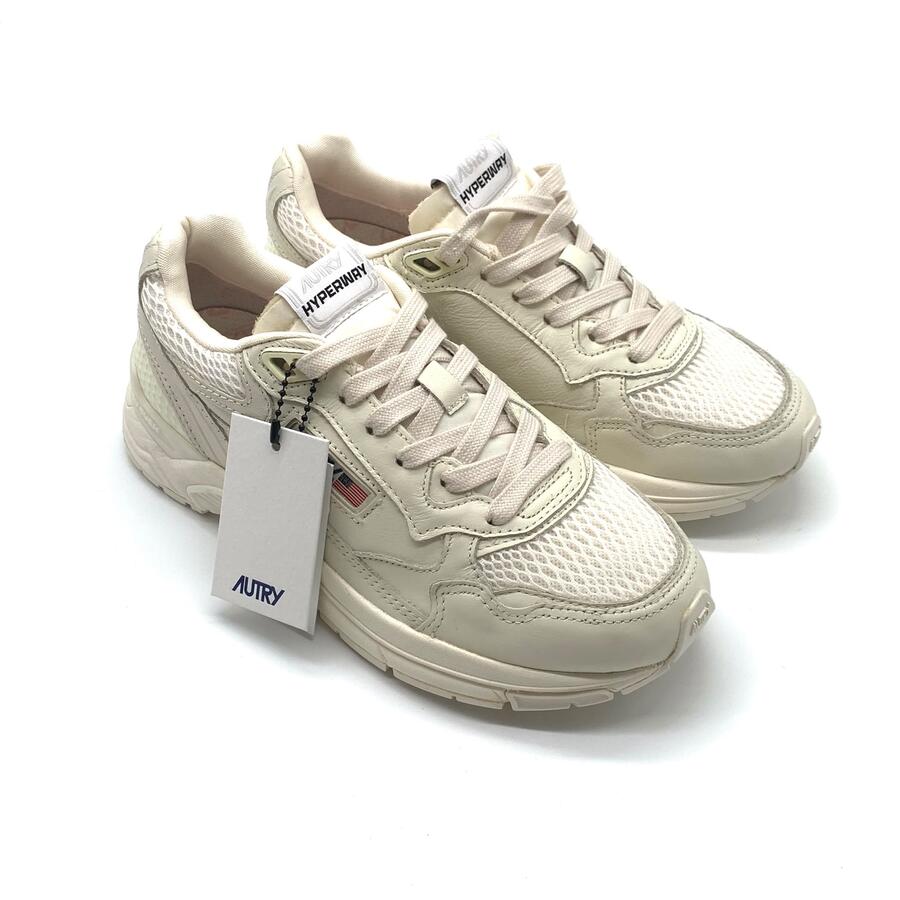 Autry Hyperway low Wom mesh wwht 
