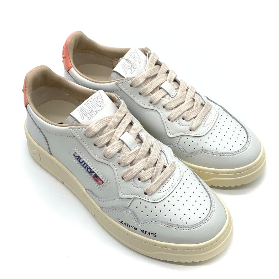 Autry medalist low wom White/peachp