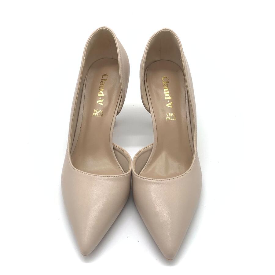 Claud.V decolletè spezzato beige