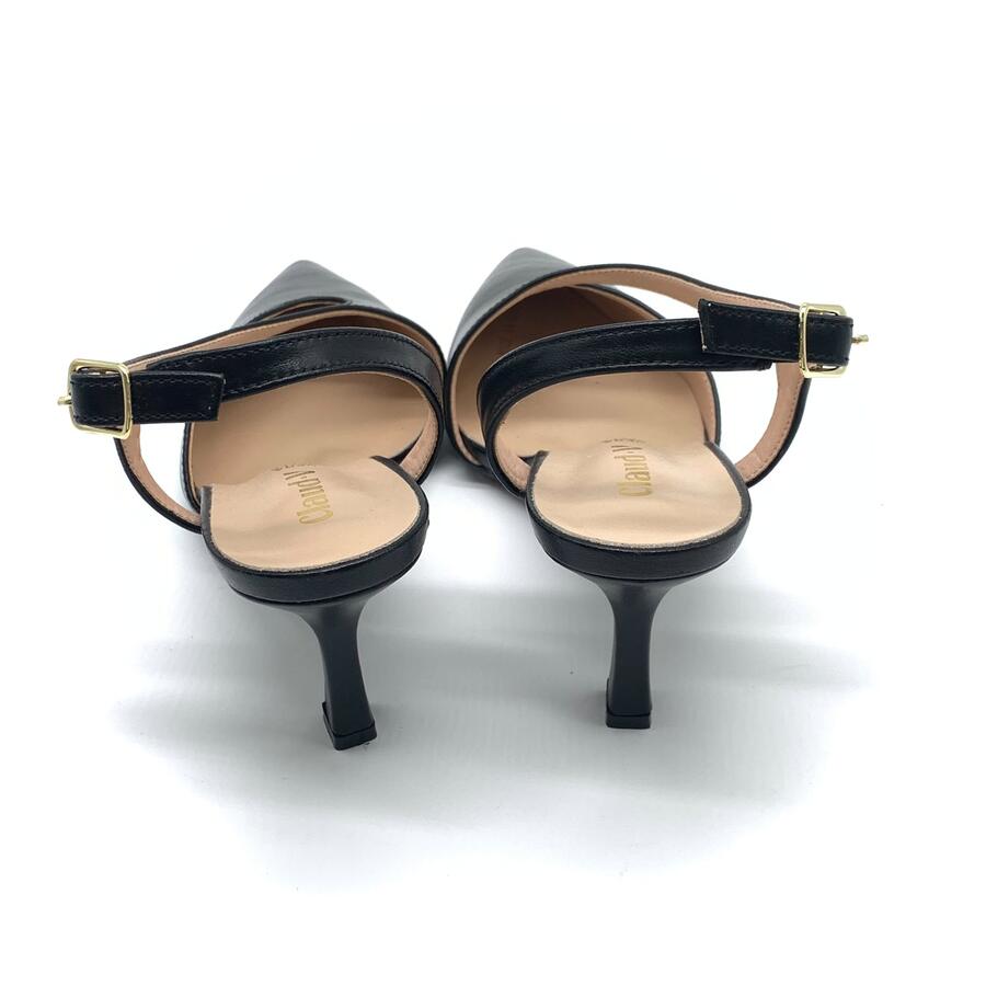 Claud.v Chanel slingback nere