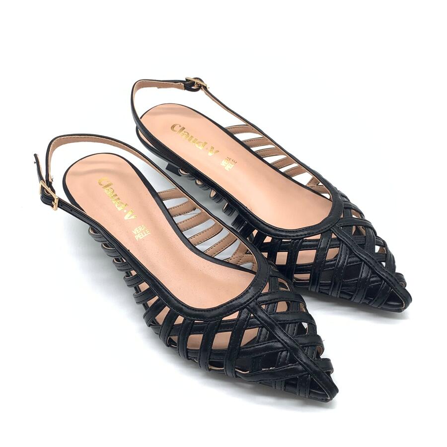 Claud.V Chanel intrecciato nero