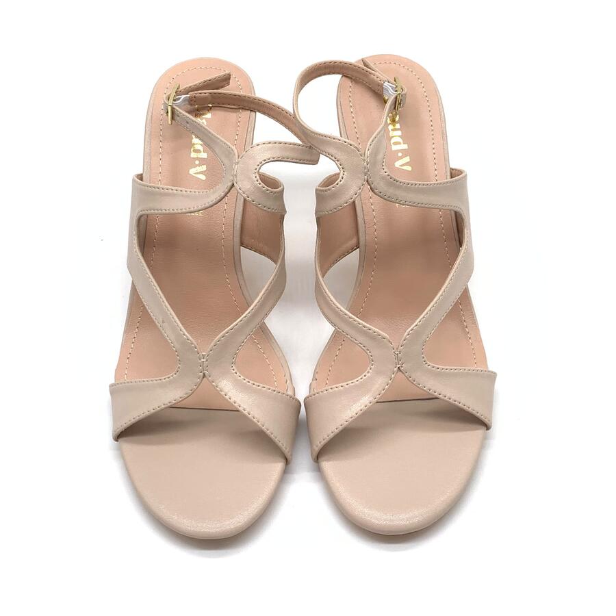 Claud.V sandalo beige