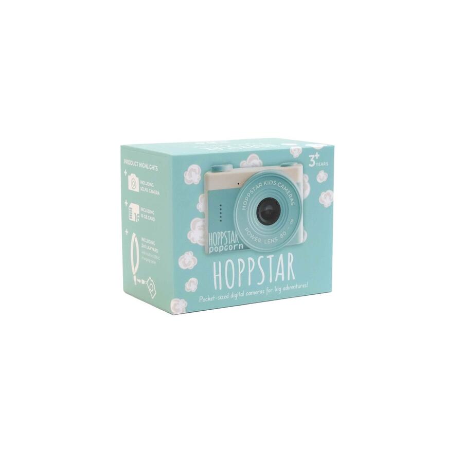 Hoppstar Popcorn – Fotocamera per bambini leggera, tascabile e facile da usare - Colori assortiti