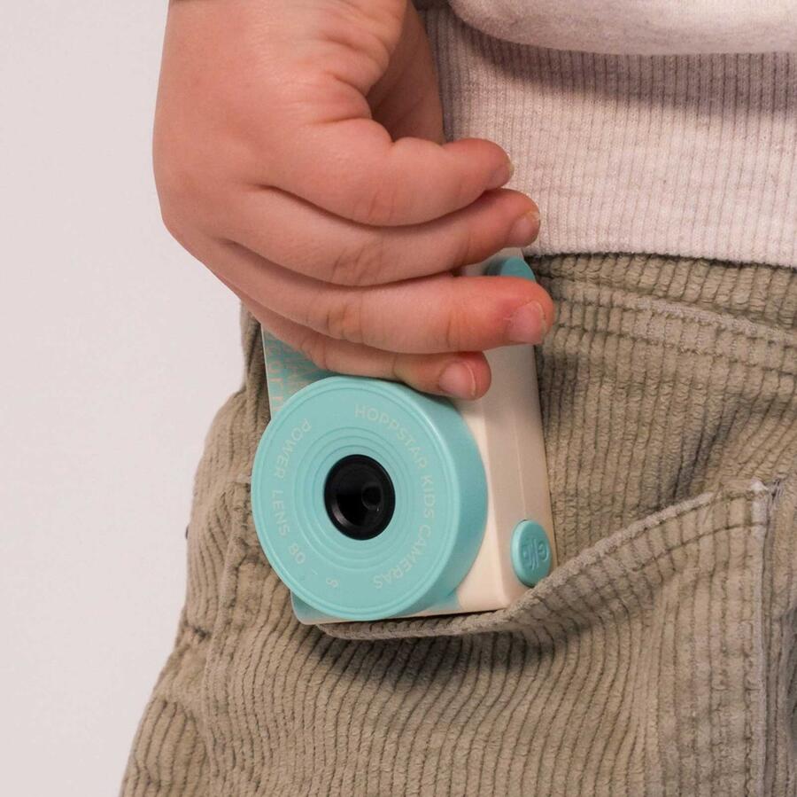 Hoppstar Popcorn – Fotocamera per bambini leggera, tascabile e facile da usare - Colori assortiti