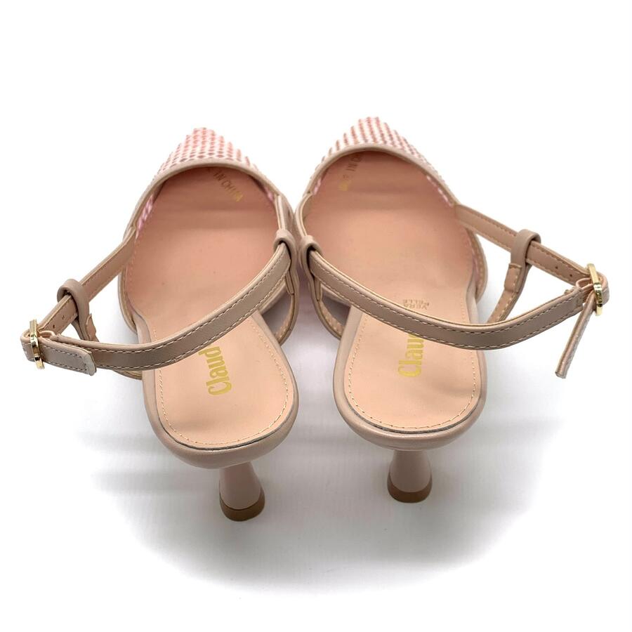 Claud.V Chanel cipria a rete con strass