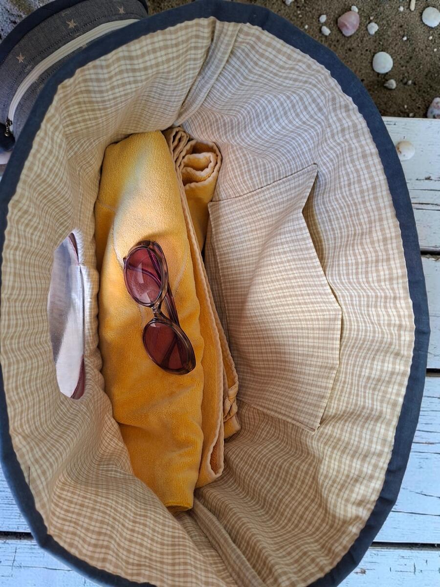 Cartamodello Borsa Beach Time