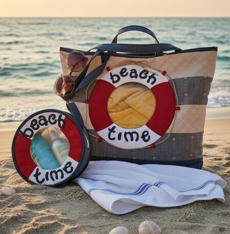 kit  Borsa Beach Time