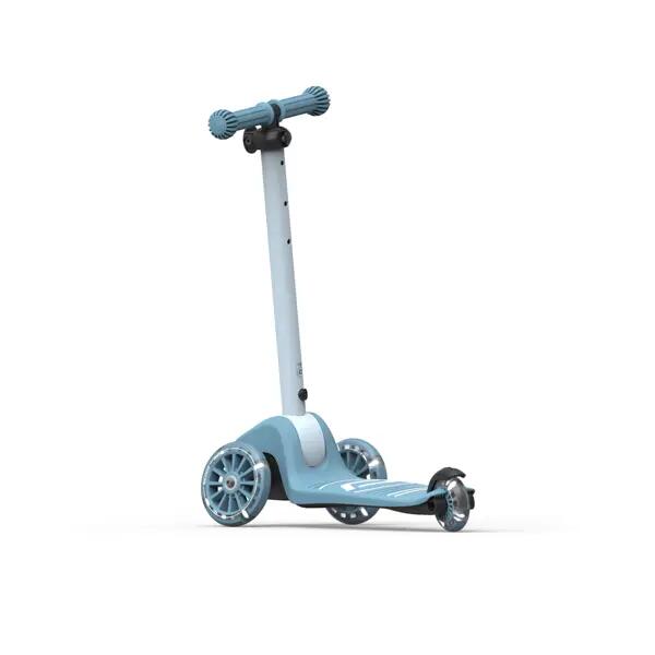 Scoot & Ride Highwaykick 3S – Scooter per bambini 3+ con doppio sterzo e ruote LED - Colori assortiti
